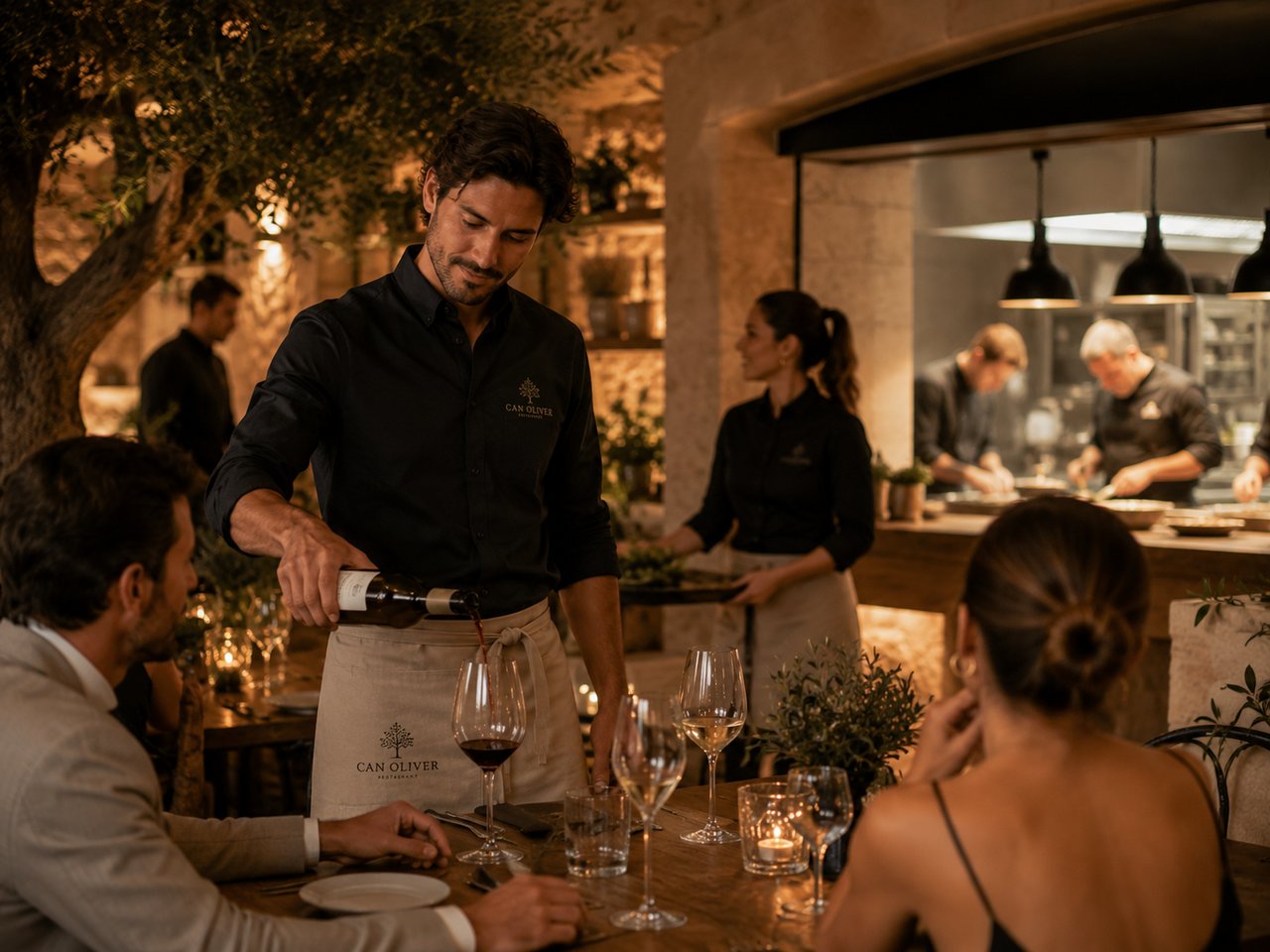 Finca y restaurante · Santanyí — Dos mundos, un concepto